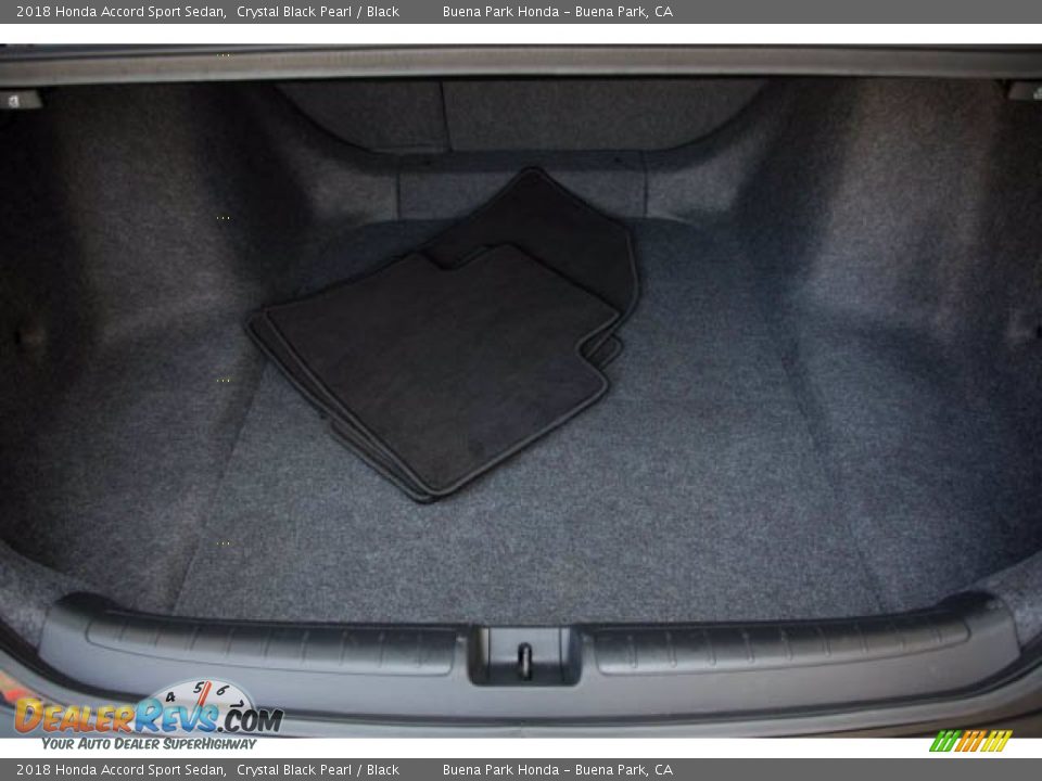 2018 Honda Accord Sport Sedan Crystal Black Pearl / Black Photo #20