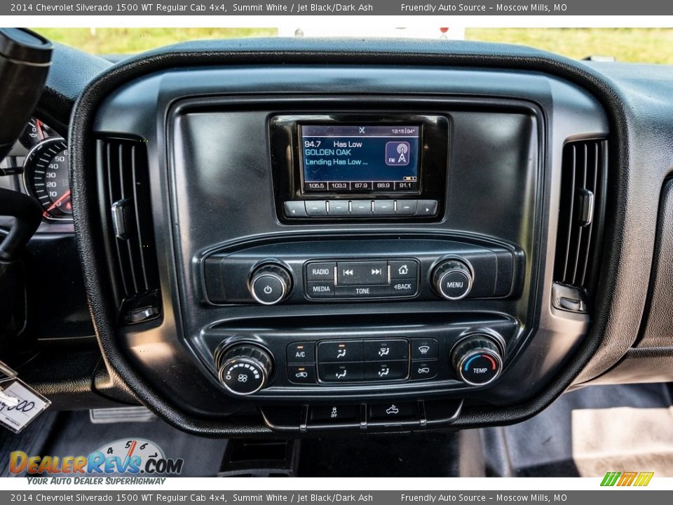 2014 Chevrolet Silverado 1500 WT Regular Cab 4x4 Summit White / Jet Black/Dark Ash Photo #29