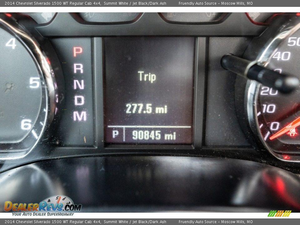 2014 Chevrolet Silverado 1500 WT Regular Cab 4x4 Summit White / Jet Black/Dark Ash Photo #33