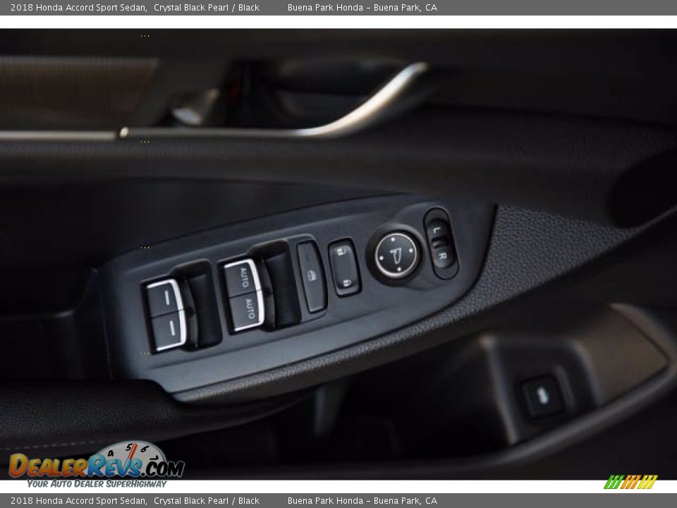 2018 Honda Accord Sport Sedan Crystal Black Pearl / Black Photo #29