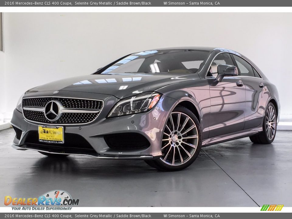 Front 3/4 View of 2016 Mercedes-Benz CLS 400 Coupe Photo #12