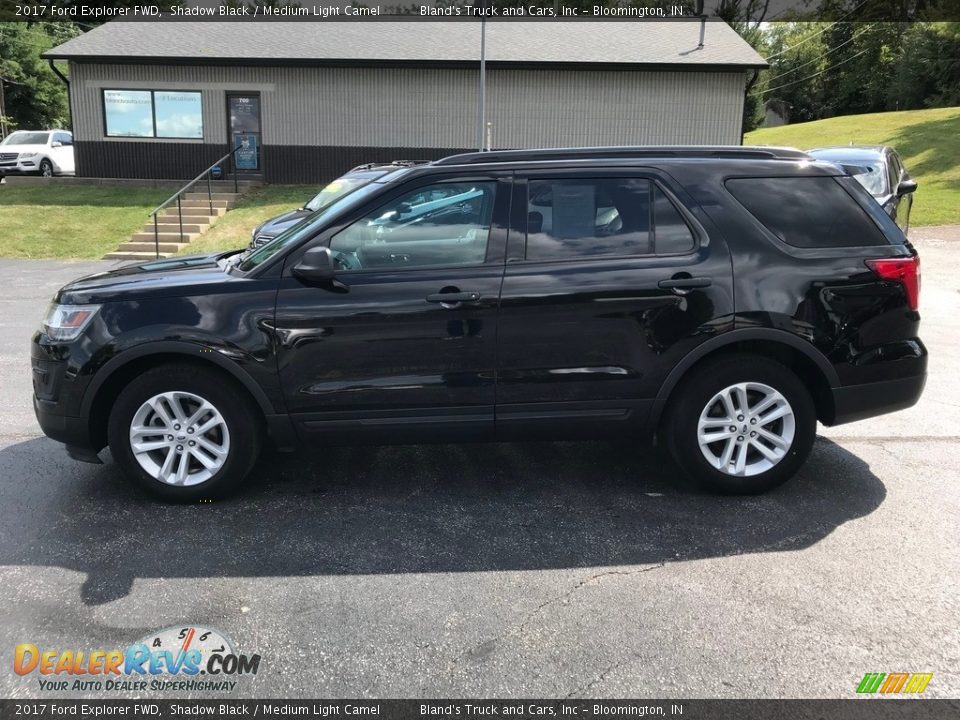 2017 Ford Explorer FWD Shadow Black / Medium Light Camel Photo #1