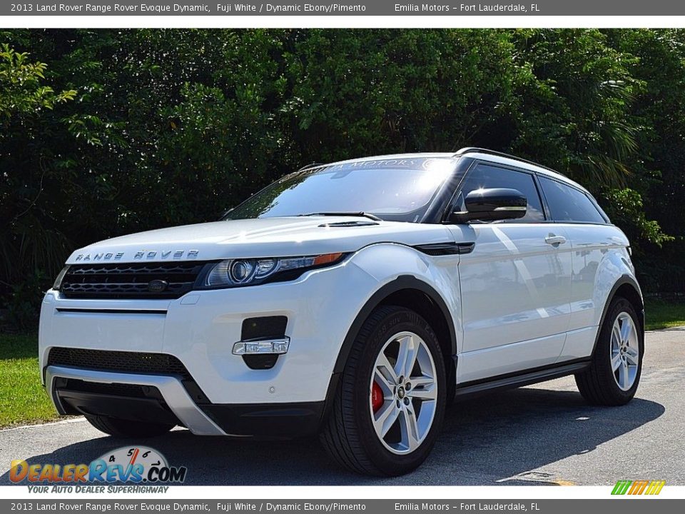 Fuji White 2013 Land Rover Range Rover Evoque Dynamic Photo #4