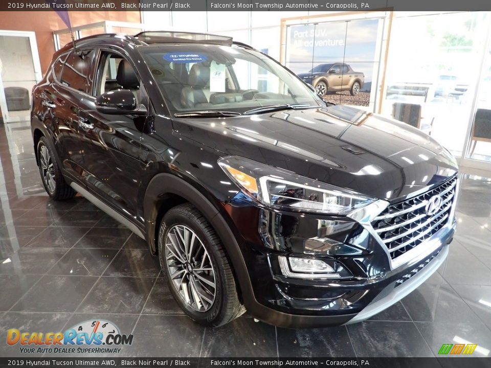 2019 Hyundai Tucson Ultimate AWD Black Noir Pearl / Black Photo #6