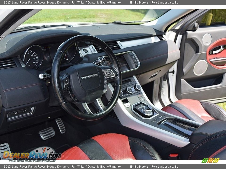 Dashboard of 2013 Land Rover Range Rover Evoque Dynamic Photo #18