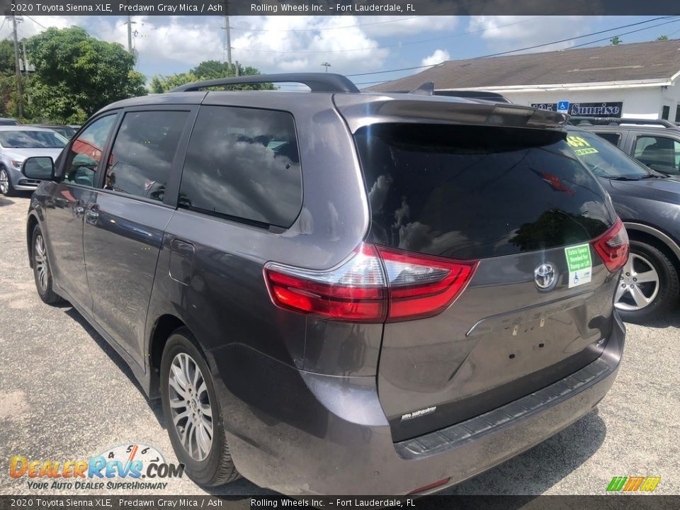 2020 Toyota Sienna XLE Predawn Gray Mica / Ash Photo #8