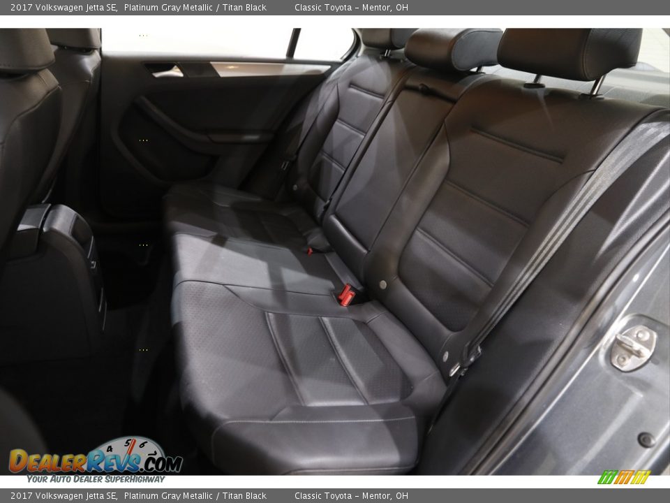 2017 Volkswagen Jetta SE Platinum Gray Metallic / Titan Black Photo #15