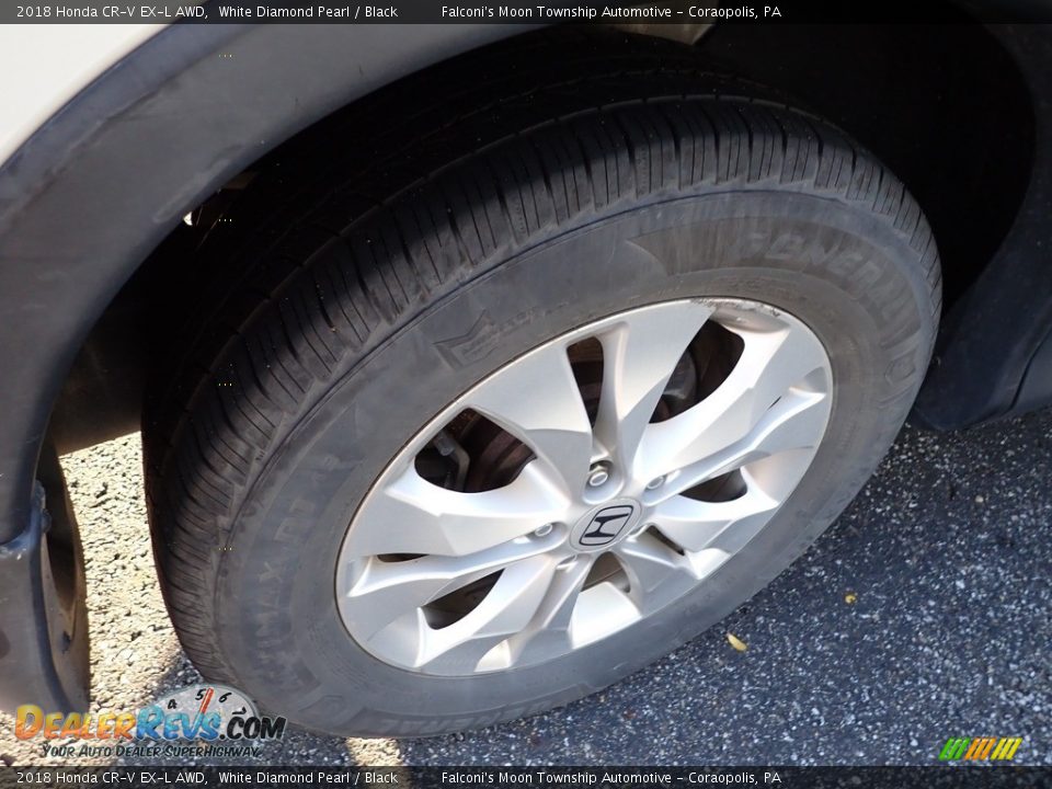 2018 Honda CR-V EX-L AWD White Diamond Pearl / Black Photo #5