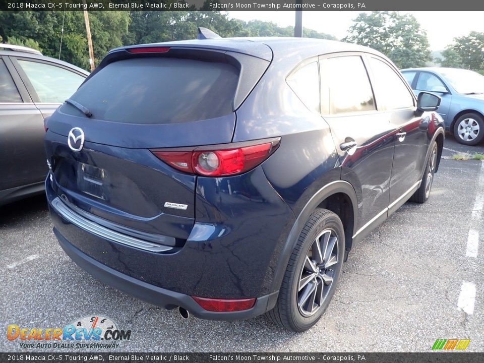 2018 Mazda CX-5 Touring AWD Eternal Blue Metallic / Black Photo #4