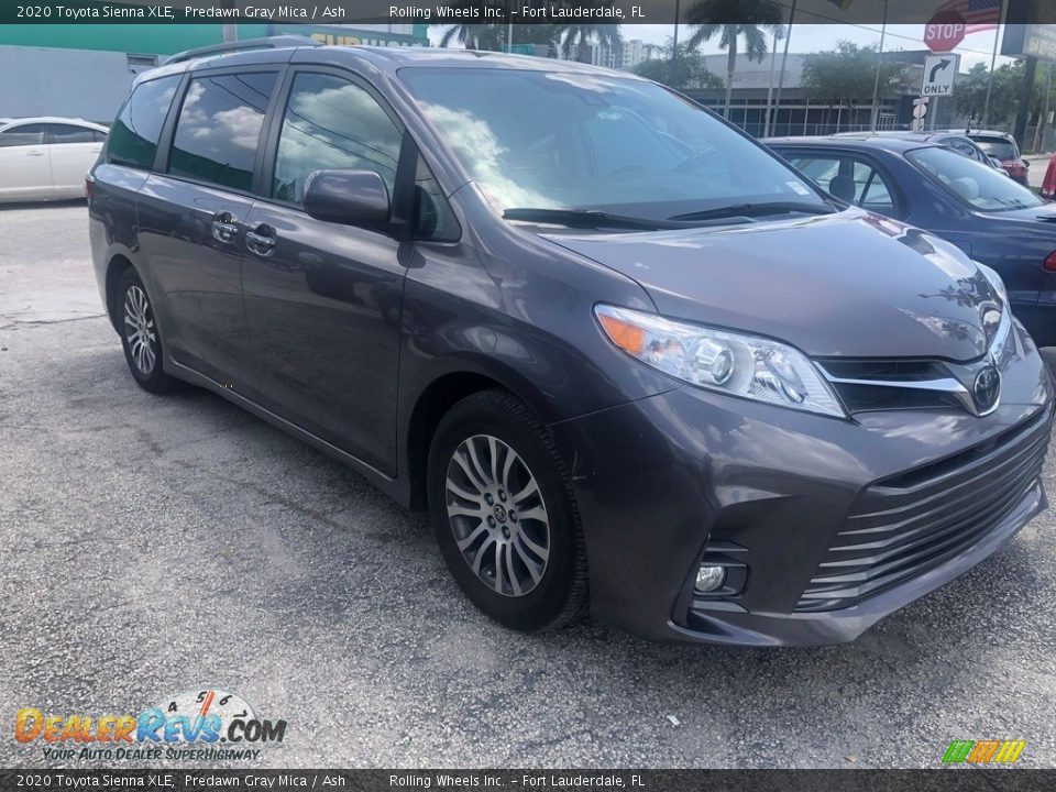 2020 Toyota Sienna XLE Predawn Gray Mica / Ash Photo #23