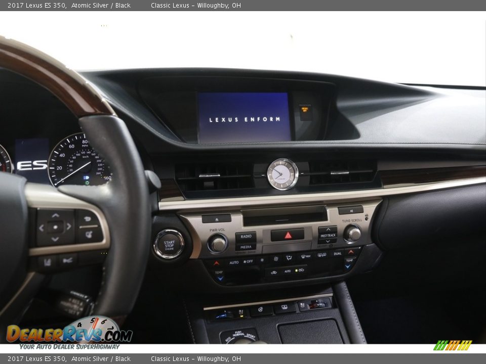 2017 Lexus ES 350 Atomic Silver / Black Photo #10