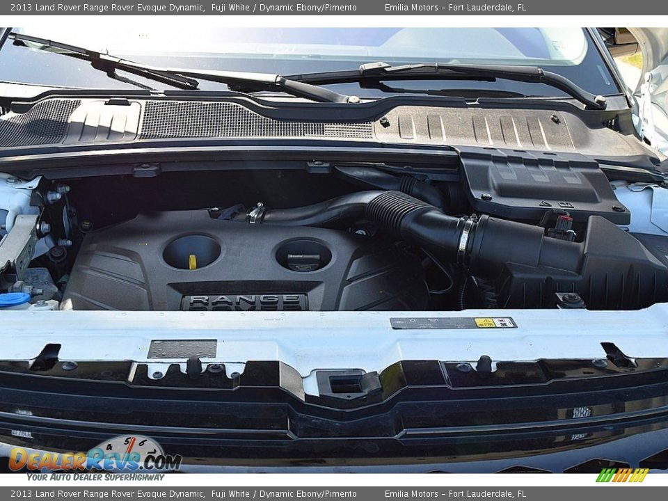 2013 Land Rover Range Rover Evoque Dynamic 2.0 Liter Turbocharged DOHC 16-Valve VVT Si4 4 Cylinder Engine Photo #42