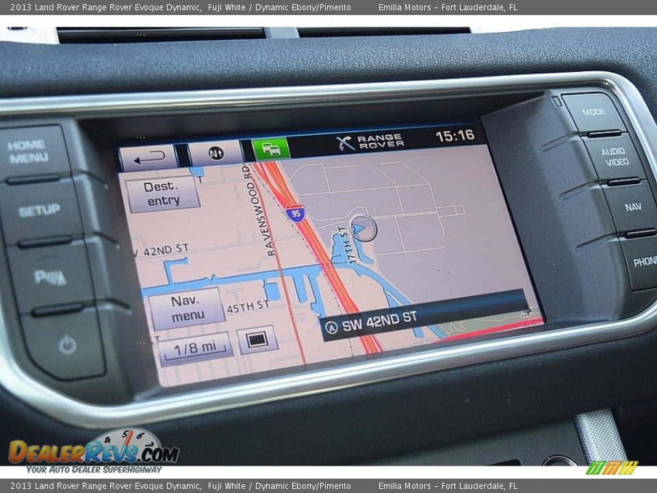 Navigation of 2013 Land Rover Range Rover Evoque Dynamic Photo #47