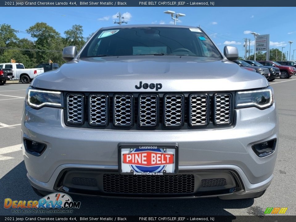 2021 Jeep Grand Cherokee Laredo 4x4 Billet Silver Metallic / Black Photo #3