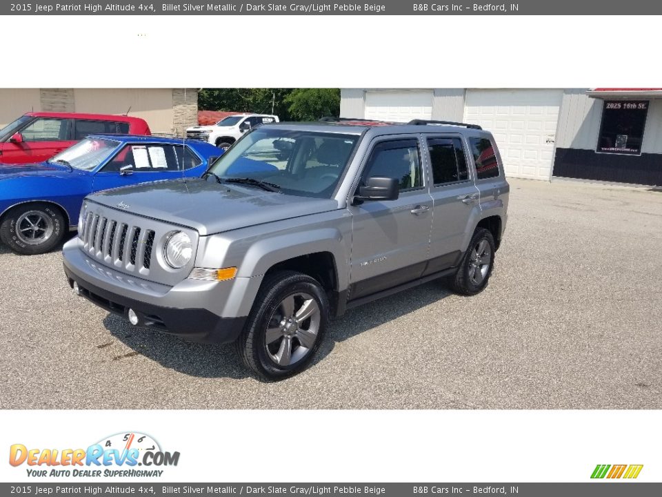 2015 Jeep Patriot High Altitude 4x4 Billet Silver Metallic / Dark Slate Gray/Light Pebble Beige Photo #1