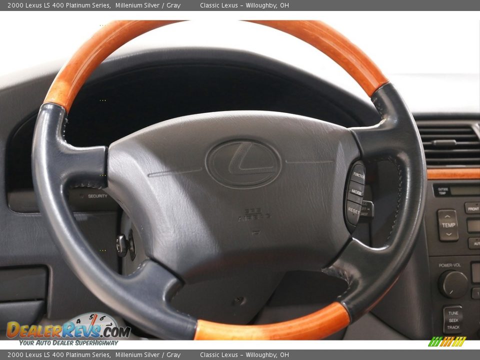 2000 Lexus LS 400 Platinum Series Steering Wheel Photo #7