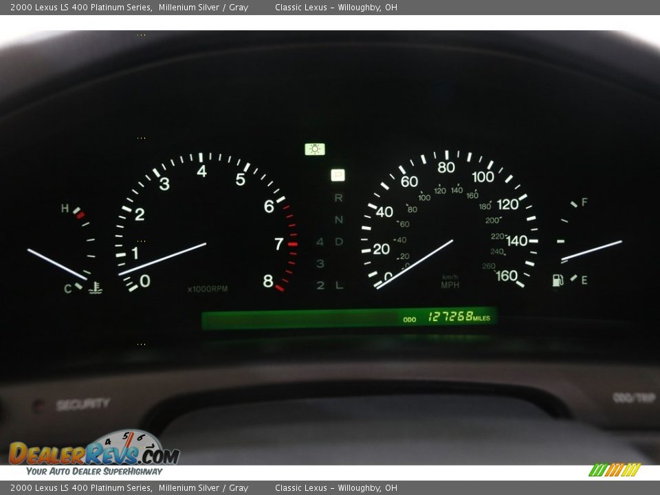 2000 Lexus LS 400 Platinum Series Gauges Photo #8