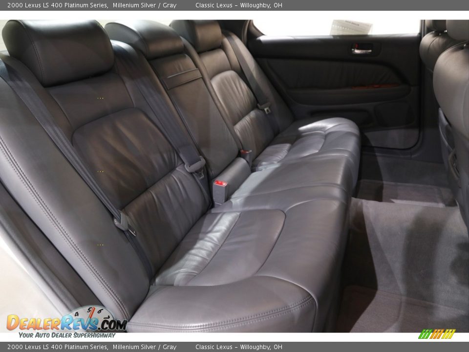 Rear Seat of 2000 Lexus LS 400 Platinum Series Photo #14