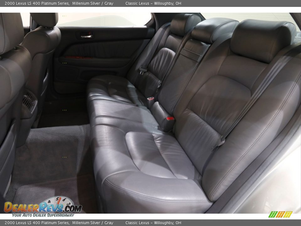 Rear Seat of 2000 Lexus LS 400 Platinum Series Photo #15