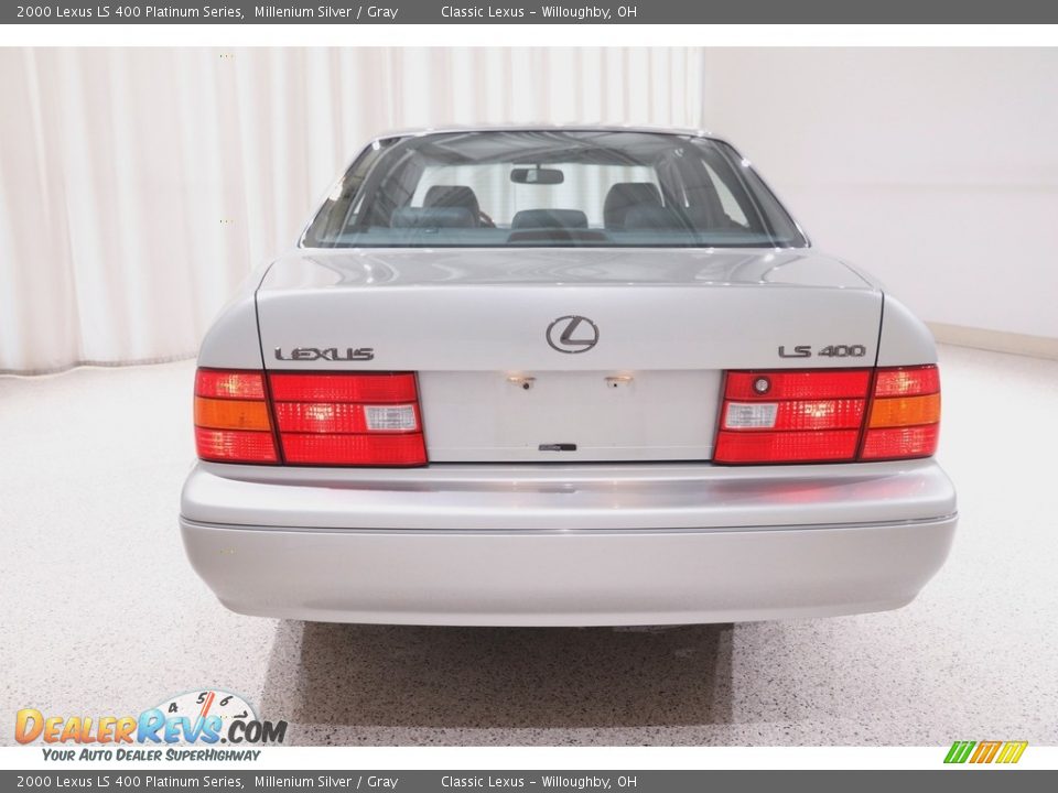 2000 Lexus LS 400 Platinum Series Millenium Silver / Gray Photo #16