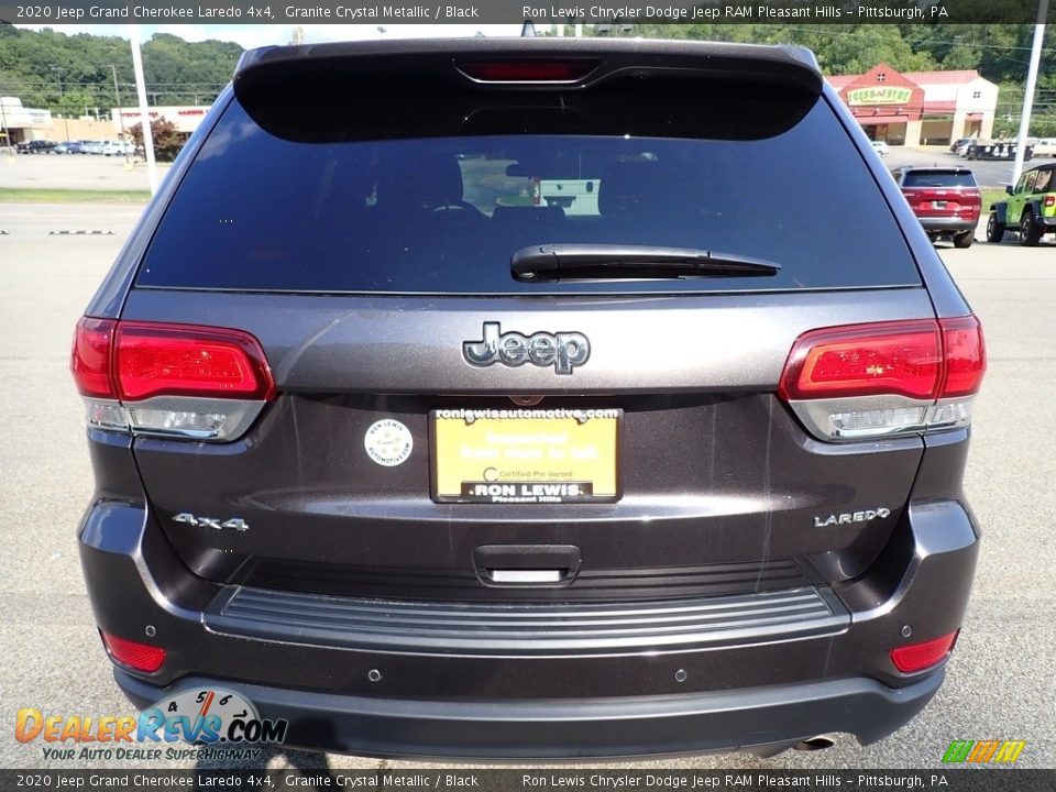 2020 Jeep Grand Cherokee Laredo 4x4 Granite Crystal Metallic / Black Photo #4