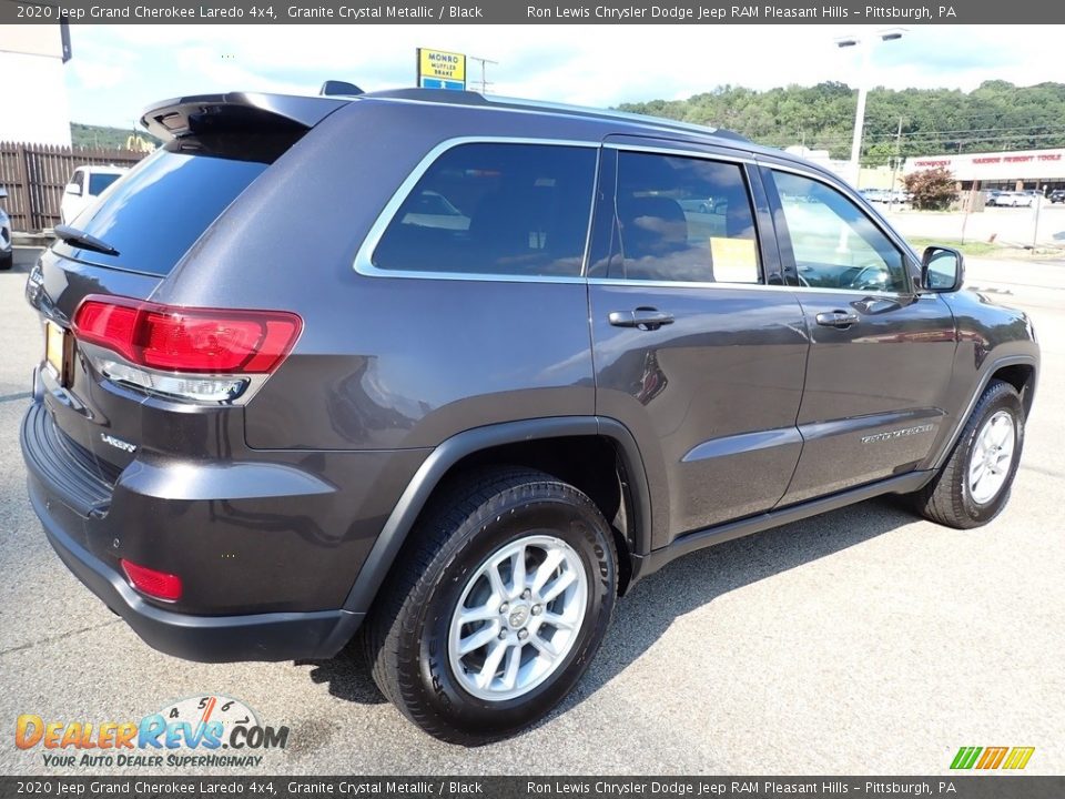 2020 Jeep Grand Cherokee Laredo 4x4 Granite Crystal Metallic / Black Photo #6