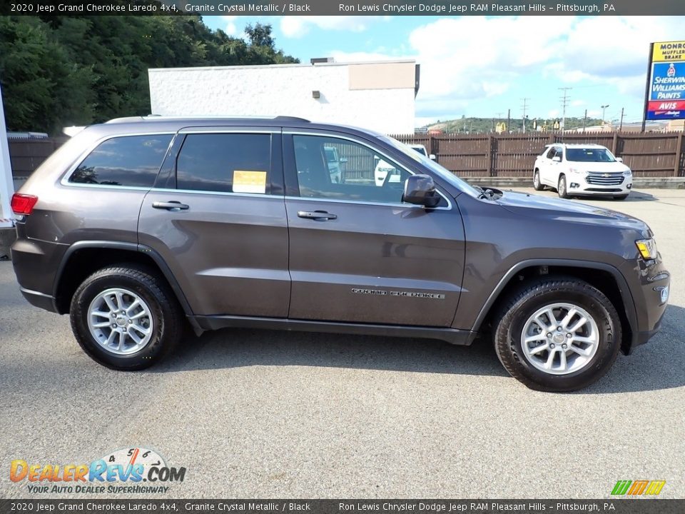 2020 Jeep Grand Cherokee Laredo 4x4 Granite Crystal Metallic / Black Photo #7