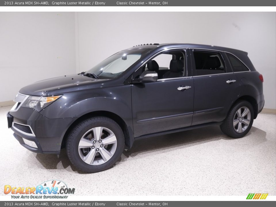 2013 Acura MDX SH-AWD Graphite Luster Metallic / Ebony Photo #3