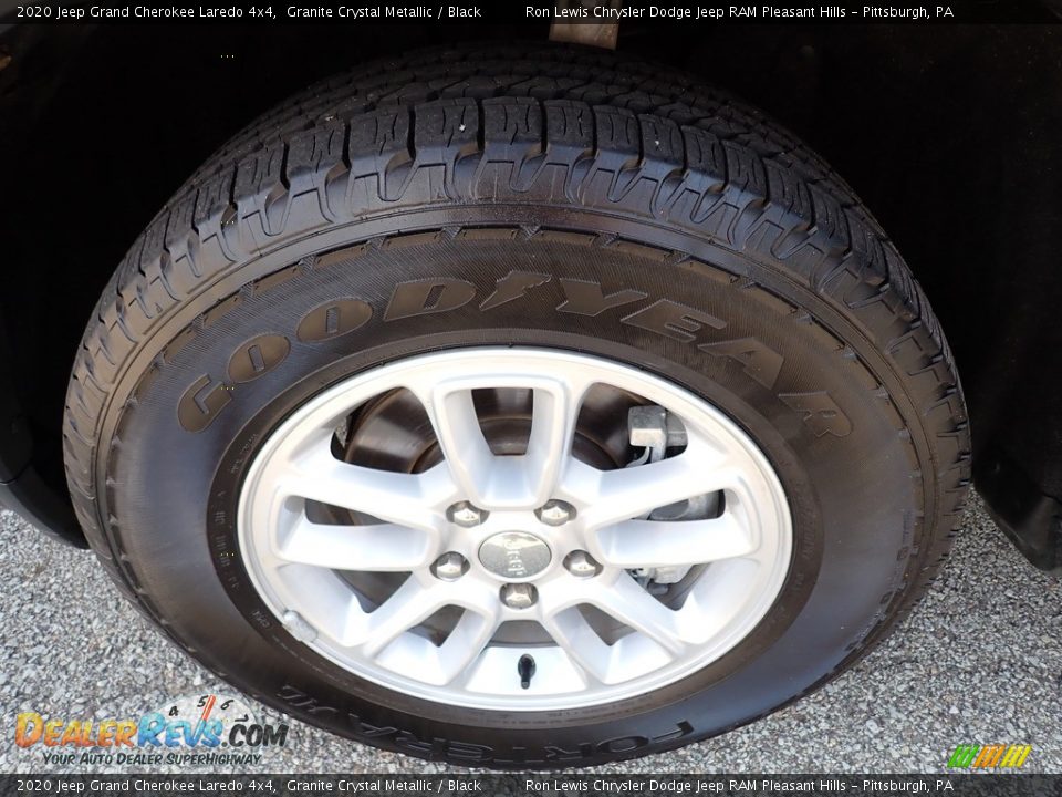 2020 Jeep Grand Cherokee Laredo 4x4 Granite Crystal Metallic / Black Photo #10