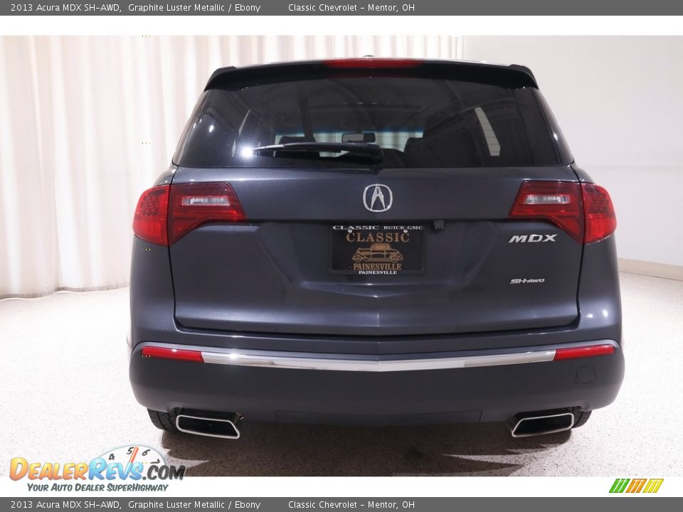 2013 Acura MDX SH-AWD Graphite Luster Metallic / Ebony Photo #17