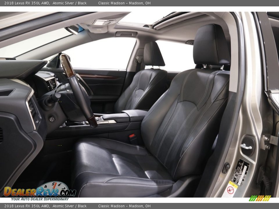 2018 Lexus RX 350L AWD Atomic Silver / Black Photo #5