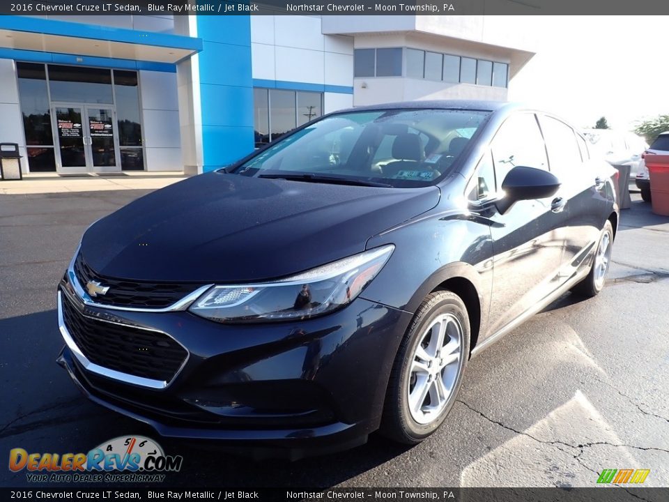 2016 Chevrolet Cruze LT Sedan Blue Ray Metallic / Jet Black Photo #2