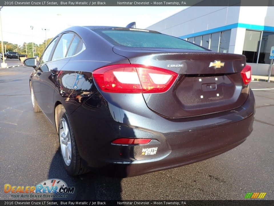 2016 Chevrolet Cruze LT Sedan Blue Ray Metallic / Jet Black Photo #5