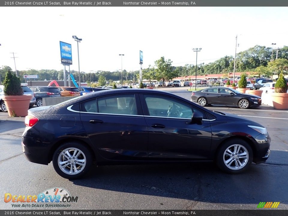 2016 Chevrolet Cruze LT Sedan Blue Ray Metallic / Jet Black Photo #10