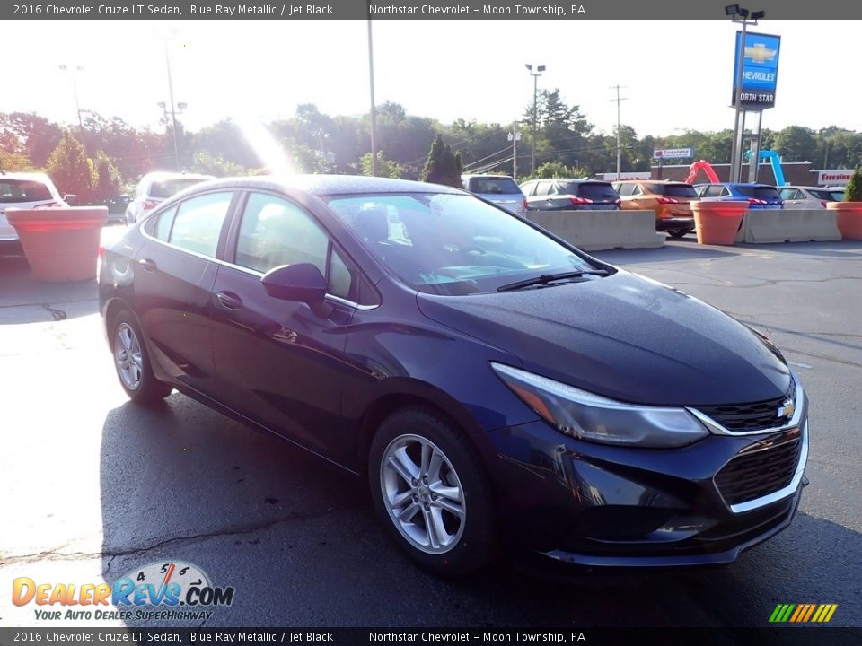 2016 Chevrolet Cruze LT Sedan Blue Ray Metallic / Jet Black Photo #11