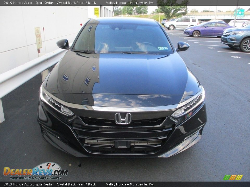 2019 Honda Accord Sport Sedan Crystal Black Pearl / Black Photo #8