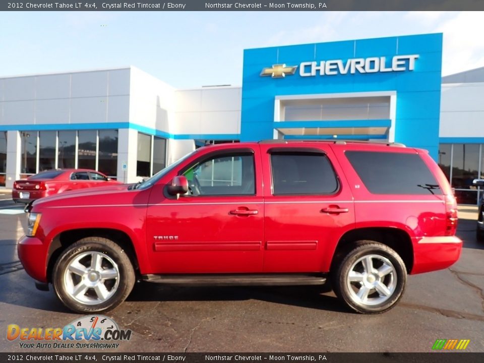 2012 Chevrolet Tahoe LT 4x4 Crystal Red Tintcoat / Ebony Photo #3