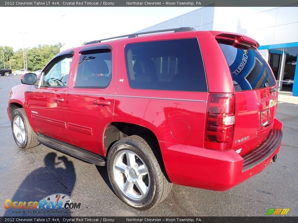 2012 Chevrolet Tahoe LT 4x4 Crystal Red Tintcoat / Ebony Photo #4