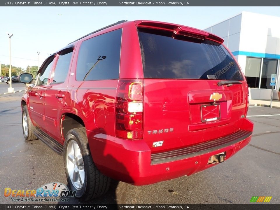 2012 Chevrolet Tahoe LT 4x4 Crystal Red Tintcoat / Ebony Photo #5