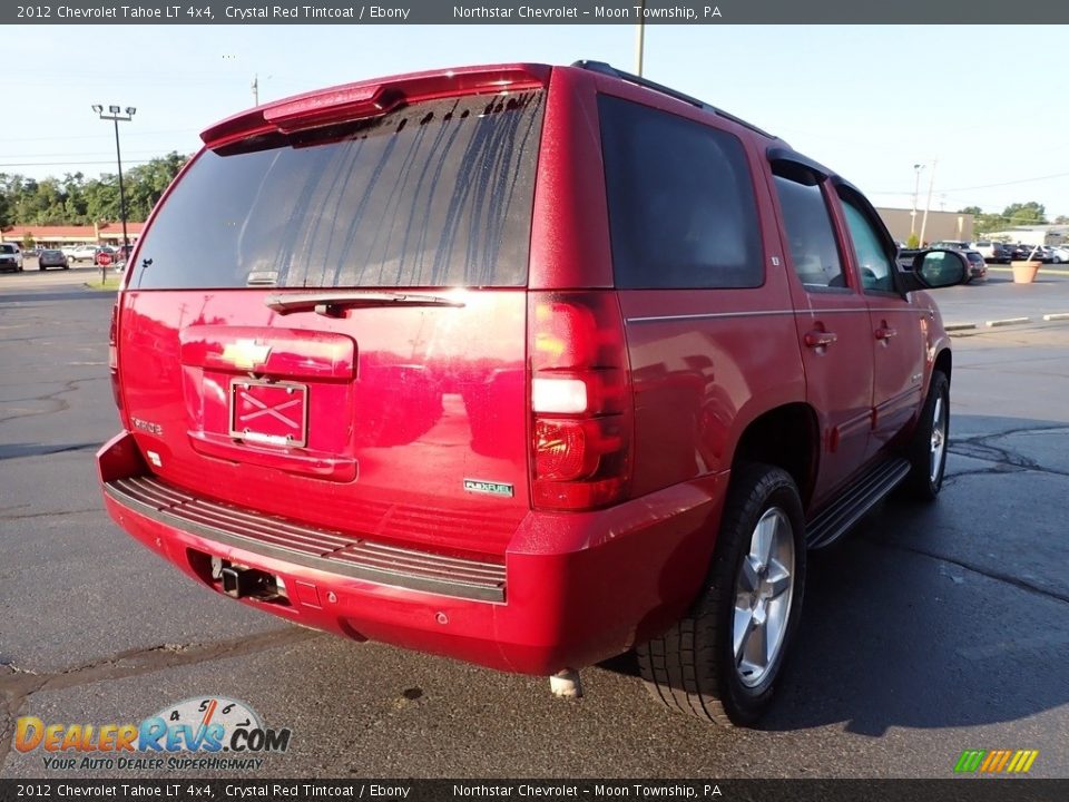 2012 Chevrolet Tahoe LT 4x4 Crystal Red Tintcoat / Ebony Photo #8