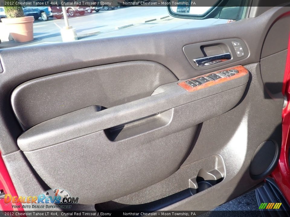 2012 Chevrolet Tahoe LT 4x4 Crystal Red Tintcoat / Ebony Photo #24