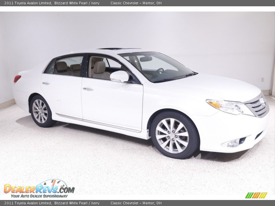 2011 Toyota Avalon Limited Blizzard White Pearl / Ivory Photo #1