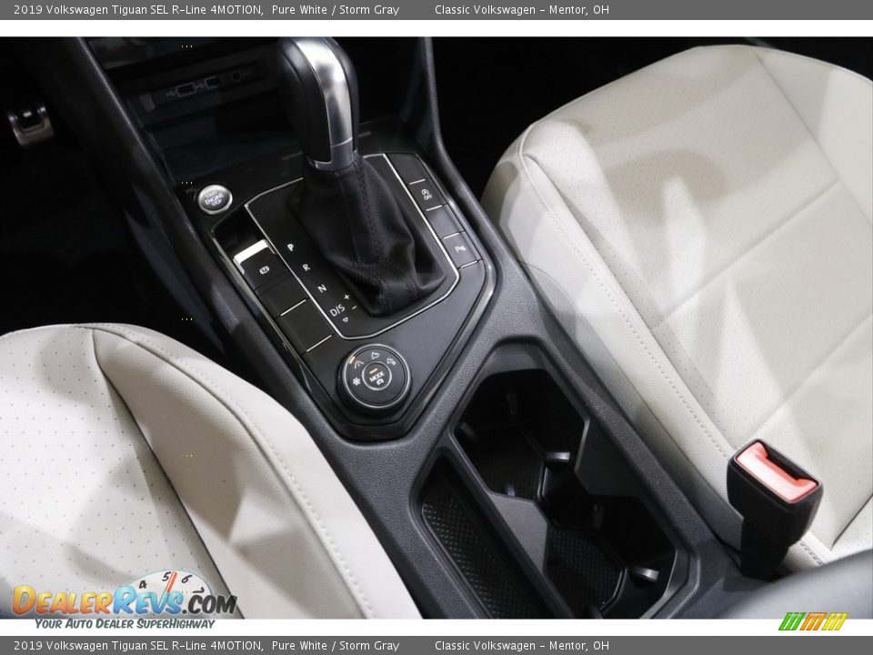 2019 Volkswagen Tiguan SEL R-Line 4MOTION Pure White / Storm Gray Photo #14