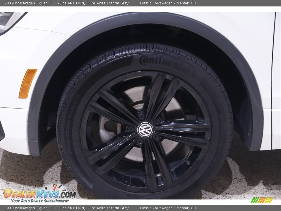 2019 Volkswagen Tiguan SEL R-Line 4MOTION Pure White / Storm Gray Photo #20