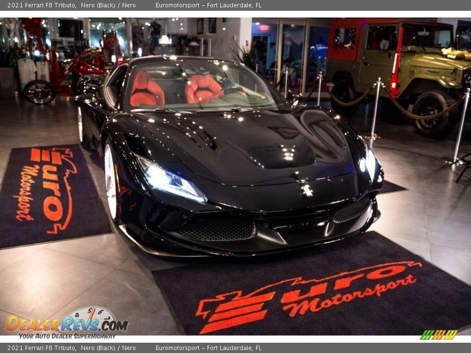 Nero (Black) 2021 Ferrari F8 Tributo Photo #1