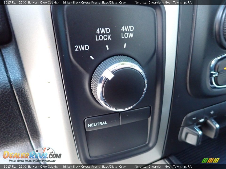 Controls of 2015 Ram 2500 Big Horn Crew Cab 4x4 Photo #23