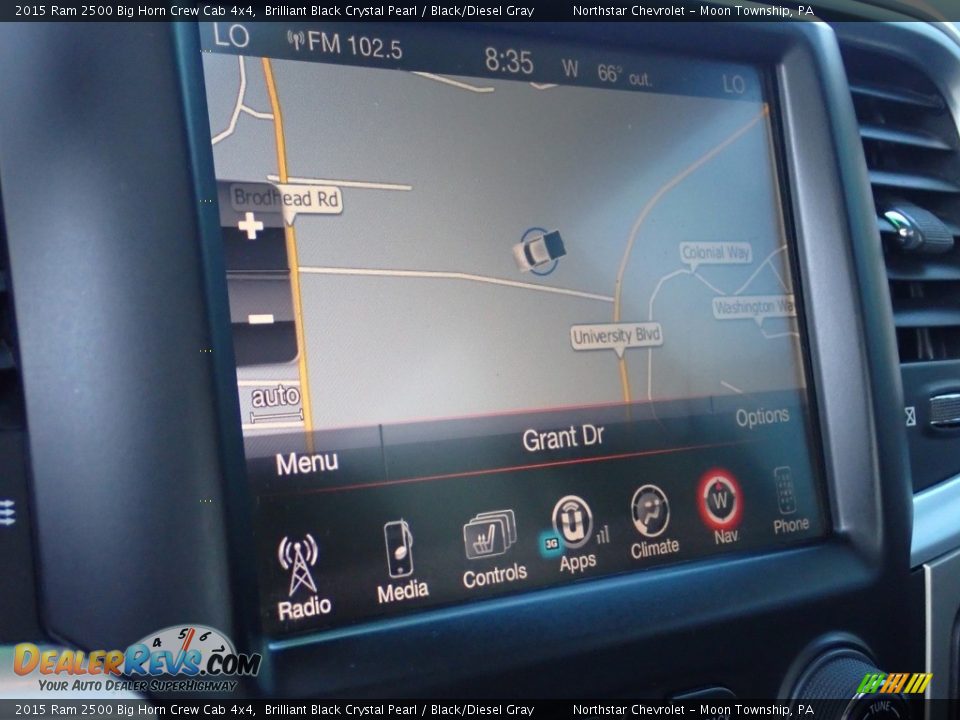 Navigation of 2015 Ram 2500 Big Horn Crew Cab 4x4 Photo #26