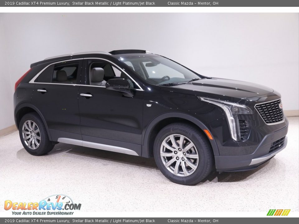 2019 Cadillac XT4 Premium Luxury Stellar Black Metallic / Light Platinum/Jet Black Photo #1