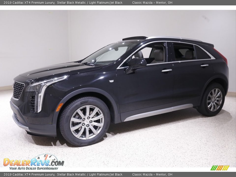 2019 Cadillac XT4 Premium Luxury Stellar Black Metallic / Light Platinum/Jet Black Photo #3