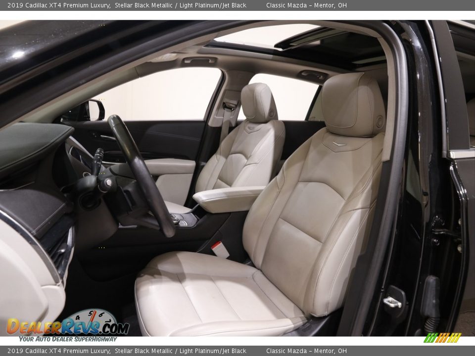 2019 Cadillac XT4 Premium Luxury Stellar Black Metallic / Light Platinum/Jet Black Photo #5